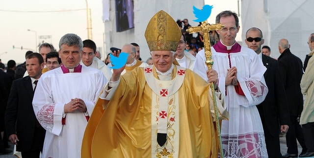 ローマ法王がツイッターを開始