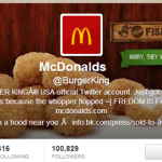 バーガーキングのTwitterアカウントがハックされる、アバターがマクドナルドのロゴに