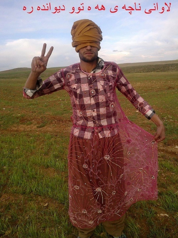 クルド人　女装キャンペーン2