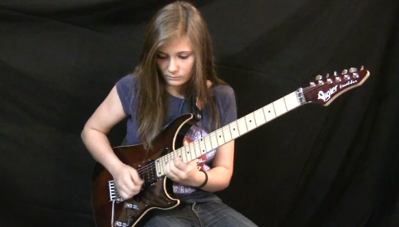 ヴァン・ヘイレン　ギターソロ　14歳