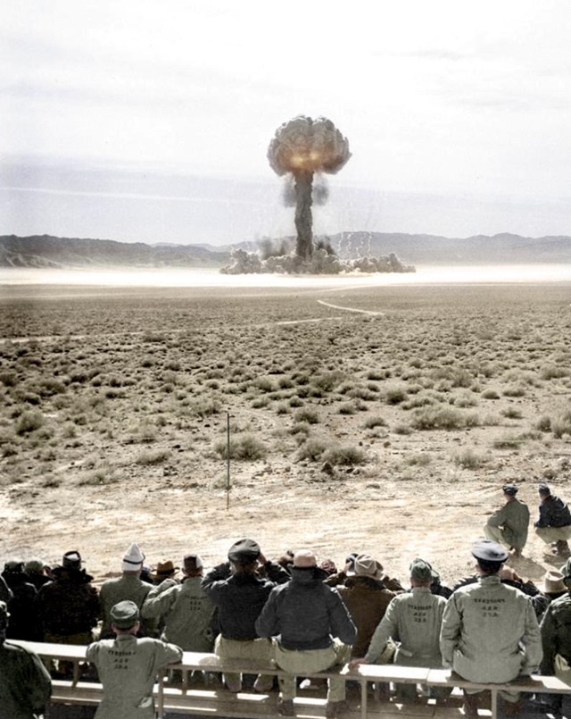 ネバダ州での核実験