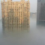 【画像】上海の大気汚染が想像以上に酷すぎる…