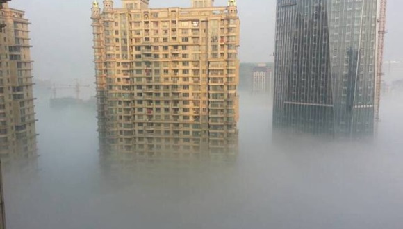 上海　大気汚染 thumb