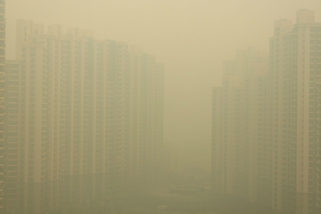 上海　大気汚染2
