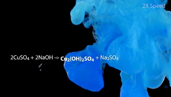 化学反応 4K動画