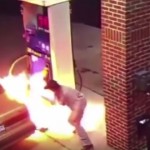 男がうっかりミスでガソリンスタンド放火 「ライターでクモを退治しようとした」
