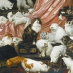 【アメリカ】猫マニアの富豪が超巨大な猫の絵画を1億円で落札