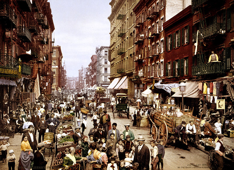 マルベリー・ストリート 1900年