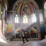 【画像】築100年の教会をリフォームした幻想的なスケートパーク「Kaos Temple」