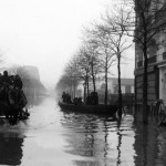 1910年と2016年のパリ洪水： 同じ場所から比較した写真