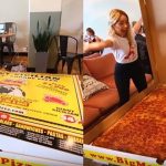 【動画】LAでオーダーできる世界一巨大なデリバリーピザがこちら