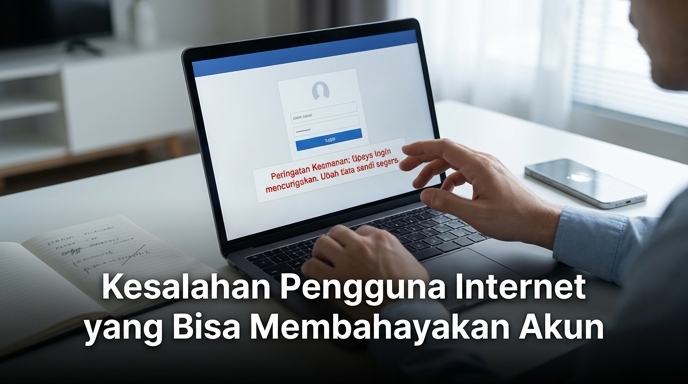 Kesalahan-Pengguna-Internet-yang-Bisa-Membahayakan-Akun